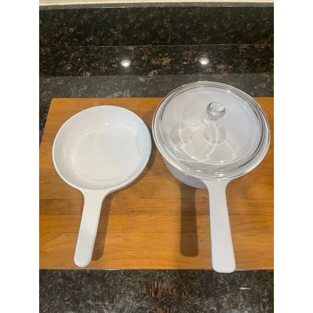 3 pc Shadow iris Corningware stove top set
